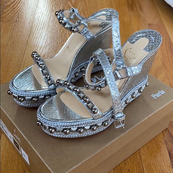 Christian Louboutin Shoes - Brand New Women’s Christian Louboutin Wedges